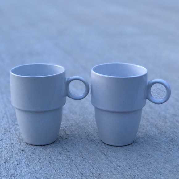 Mustache & Lips Coffee Mug Set Caribou Coffee - Picture 3 of 7